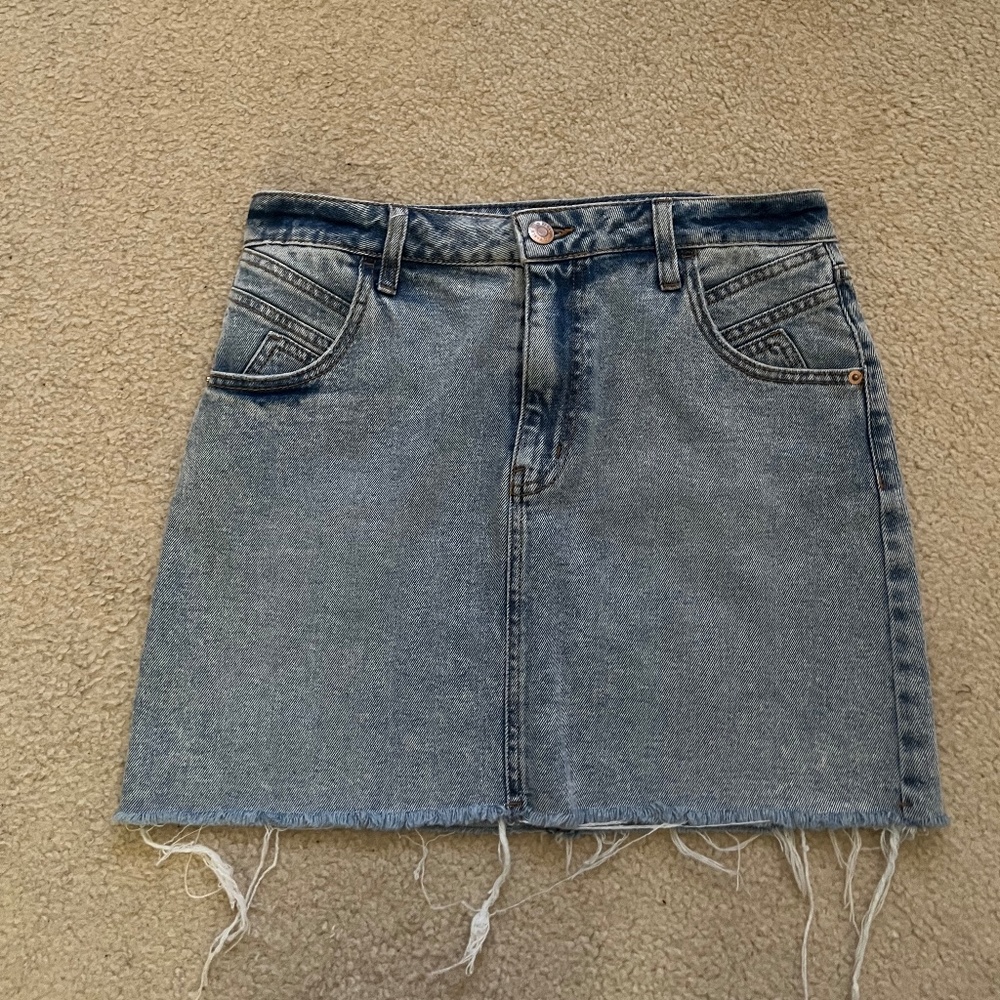 Wild Fable Jean Skirt